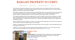 Desktop Screenshot of greekbargainproperty.com
